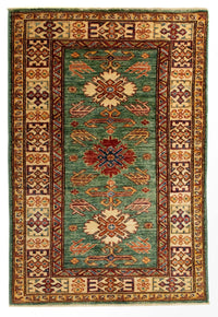 Tapis Ziegler - Kazak - 119 x 80 cm - vert