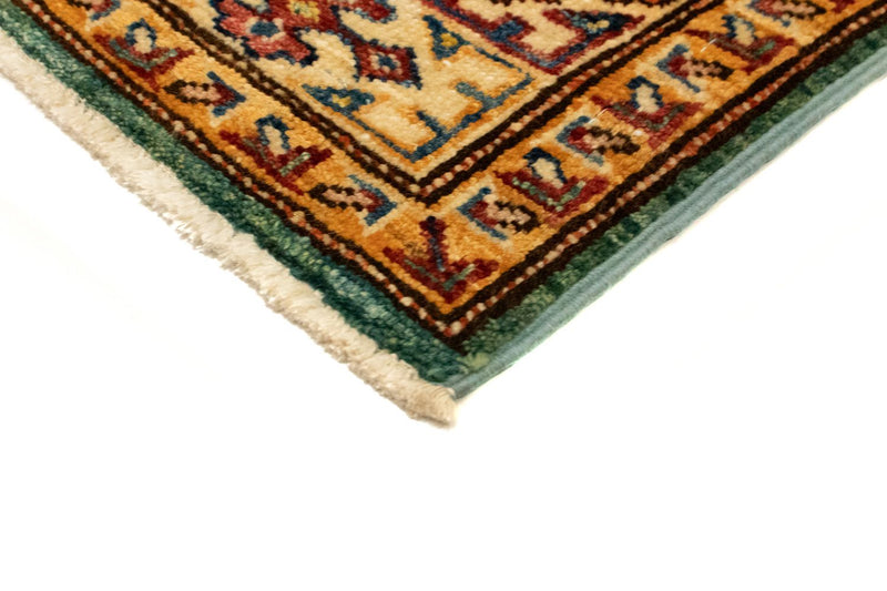 Tapis Ziegler - Kazak - 119 x 80 cm - vert