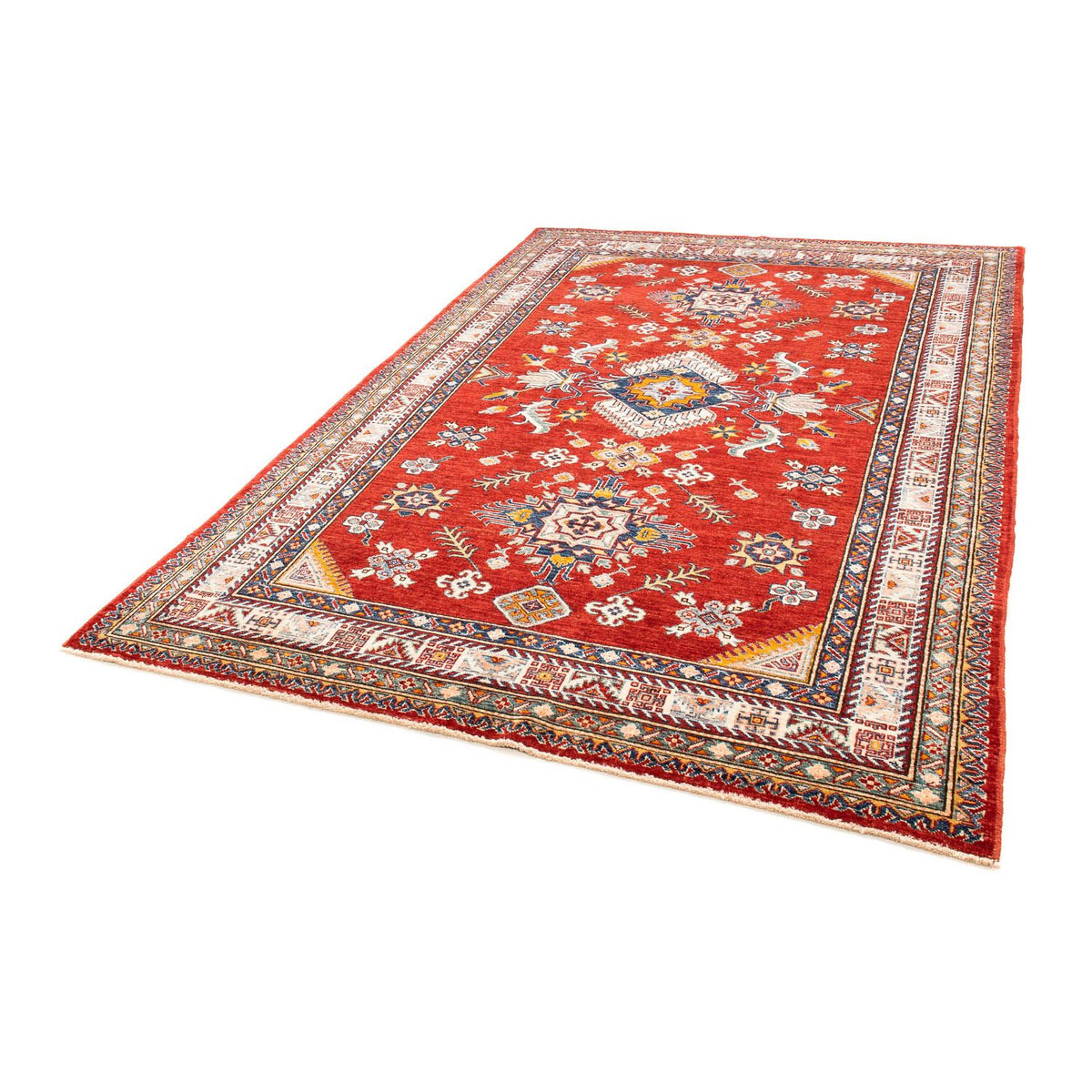 Tapis Ziegler - Kazak - 244 x 160 cm - rouge foncé