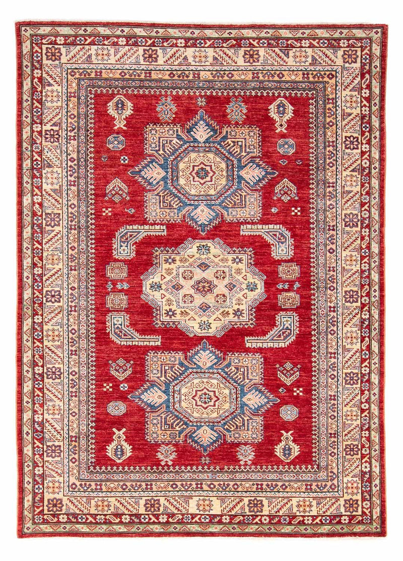 Tapis Ziegler - Kazak - 237 x 173 cm - rouge foncé