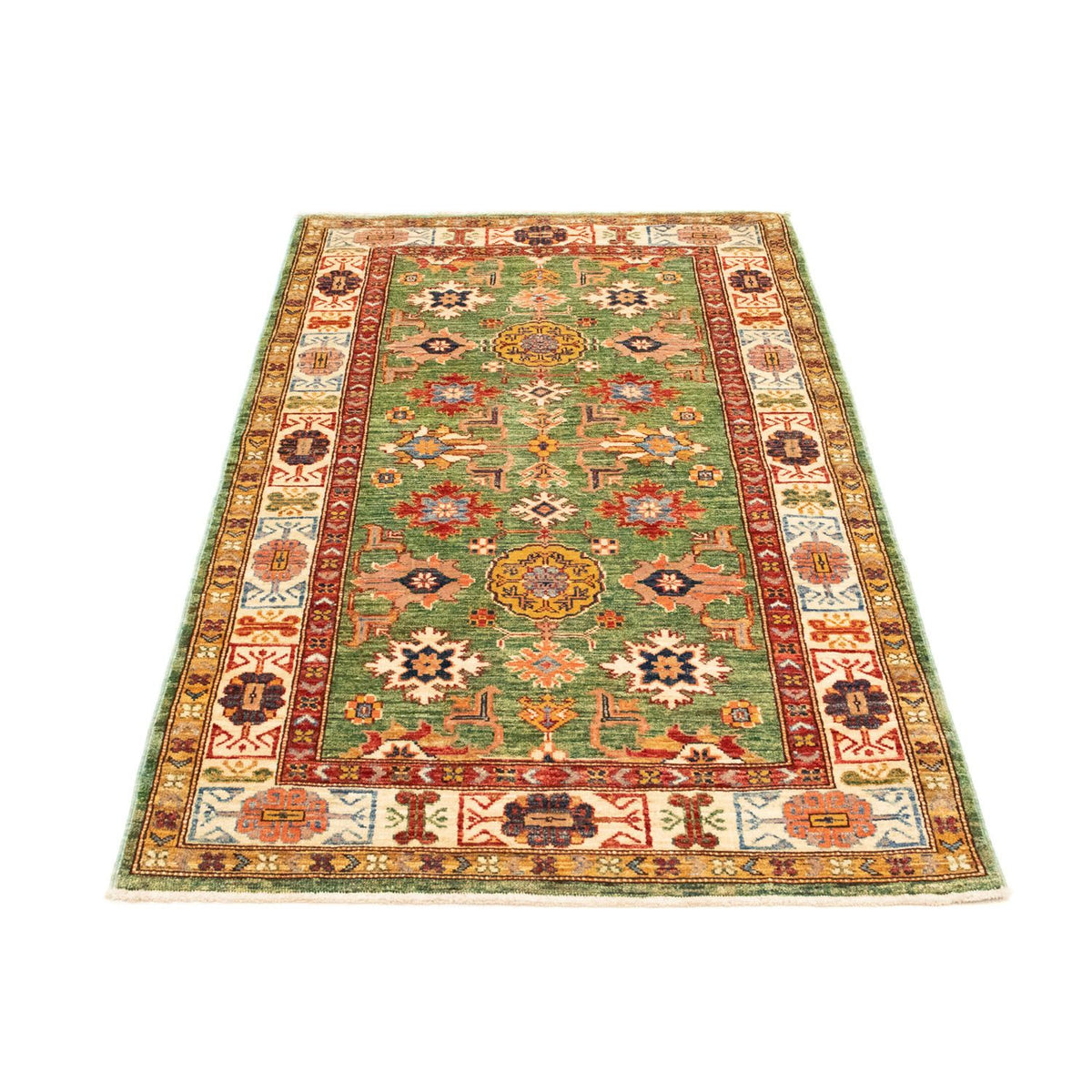 Tapis Ziegler - Kazak - 157 x 95 cm - vert