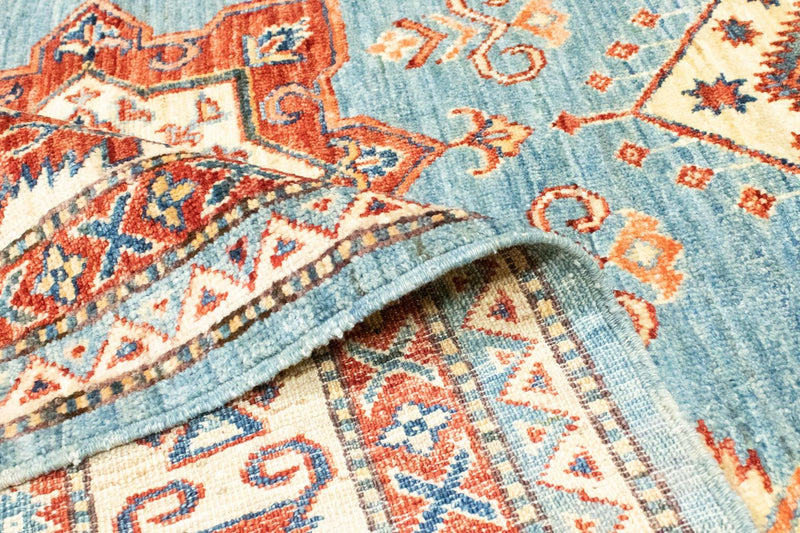 Tapis Ziegler - Kazak - 207 x 149 cm - turquoise