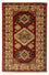 Tapis Ziegler - Kazak - 124 x 84 cm - rouge foncé