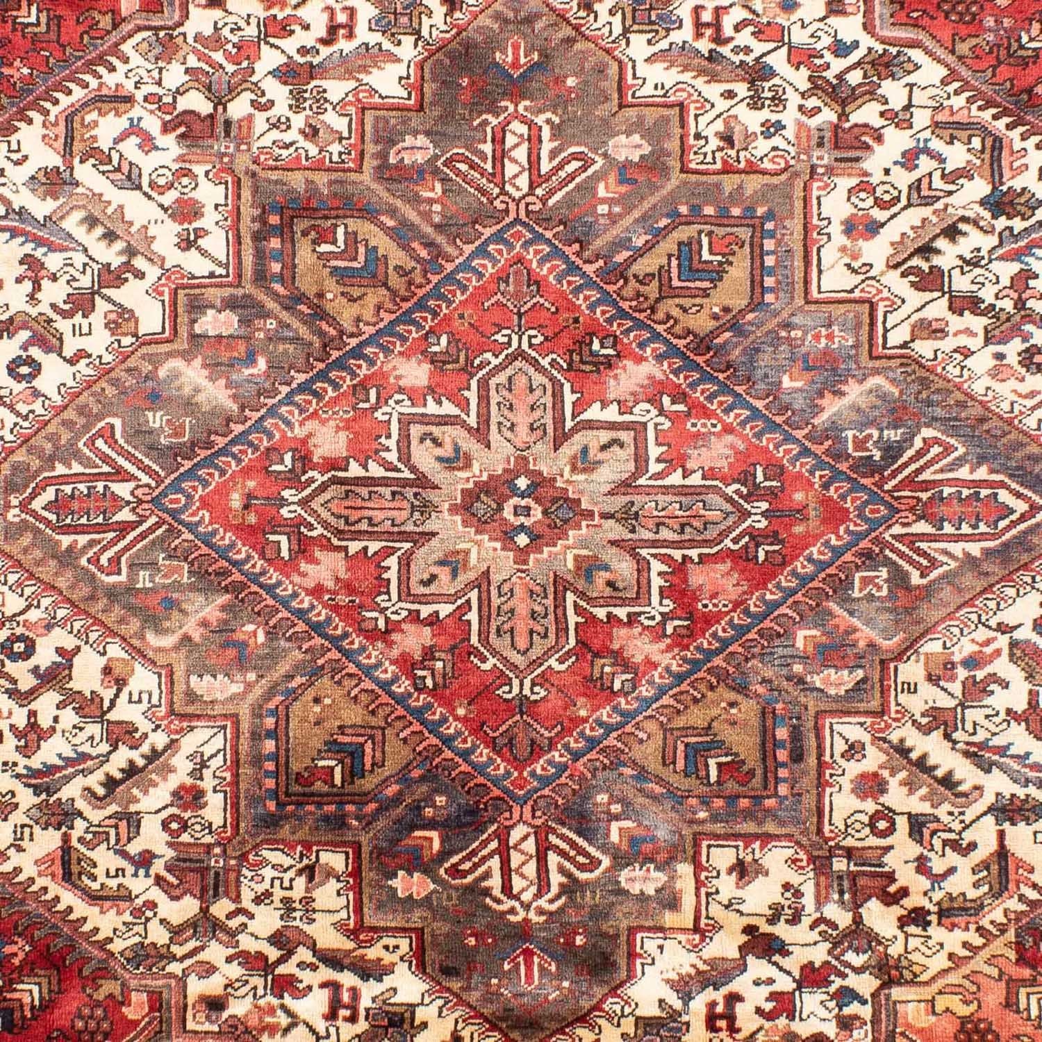 Tapis persan - Nomadic - 282 x 202 cm - rouge