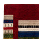 Tapis Gabbeh - Loribaft Persan - 200 x 144 cm - multicolore