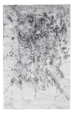 Tapis design - 300 x 200 cm - argent