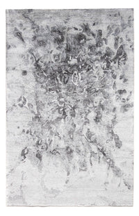 Tapis design - 300 x 200 cm - argent