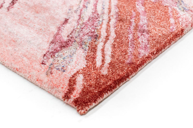 Tapis design - 140 x 70 cm - rouge