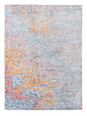 Tapis design - 200 x 140 cm - bleu clair