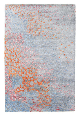 Tapis design - 200 x 140 cm - bleu clair