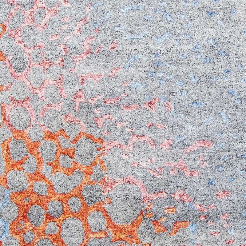 Tapis design - 200 x 140 cm - bleu clair