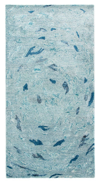 Tapis design - 140 x 70 cm - turquoise