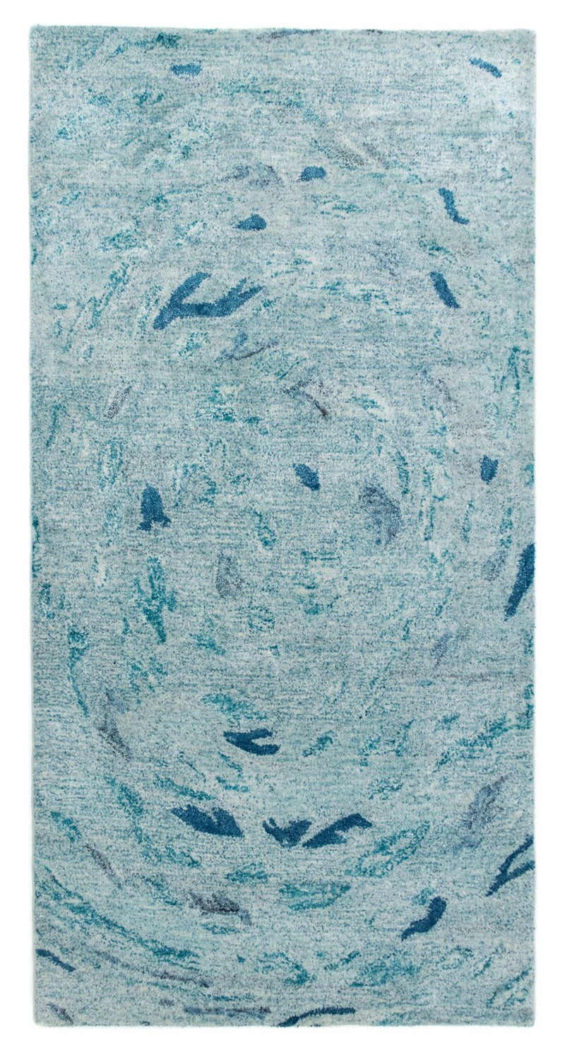 Tapis design - 140 x 70 cm - turquoise