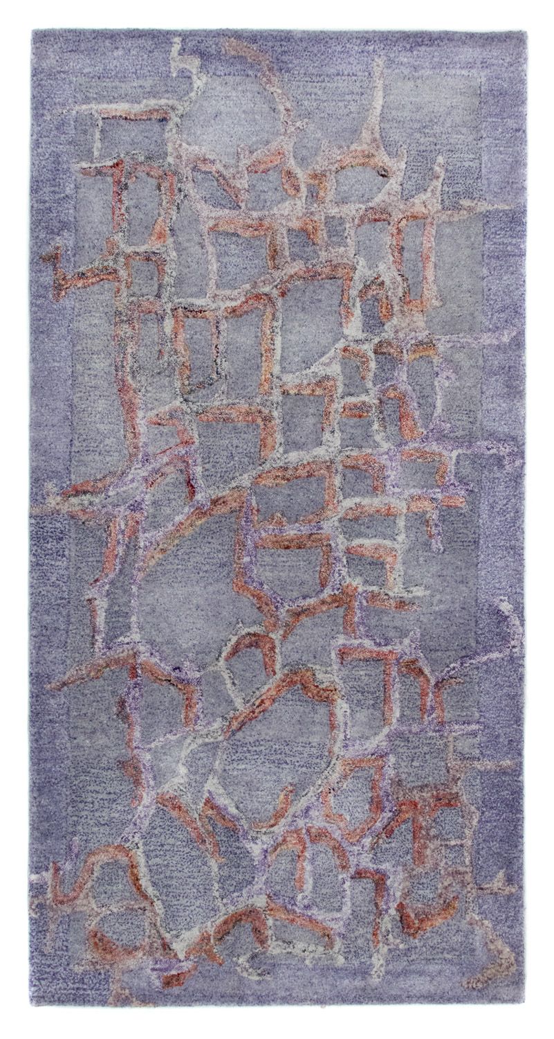 Tapis design - 140 x 70 cm - lilas