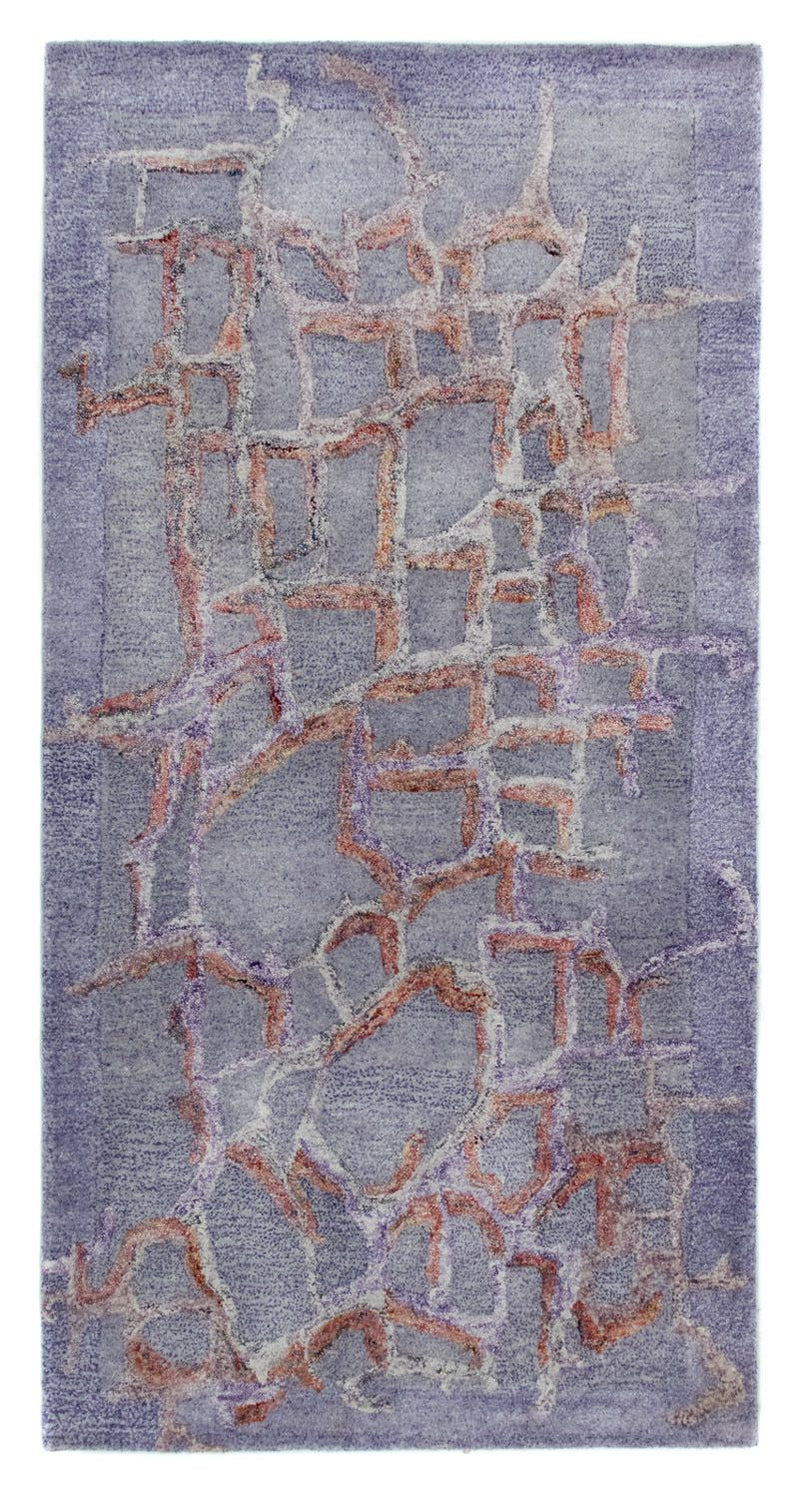 Tapis design - 140 x 70 cm - lilas