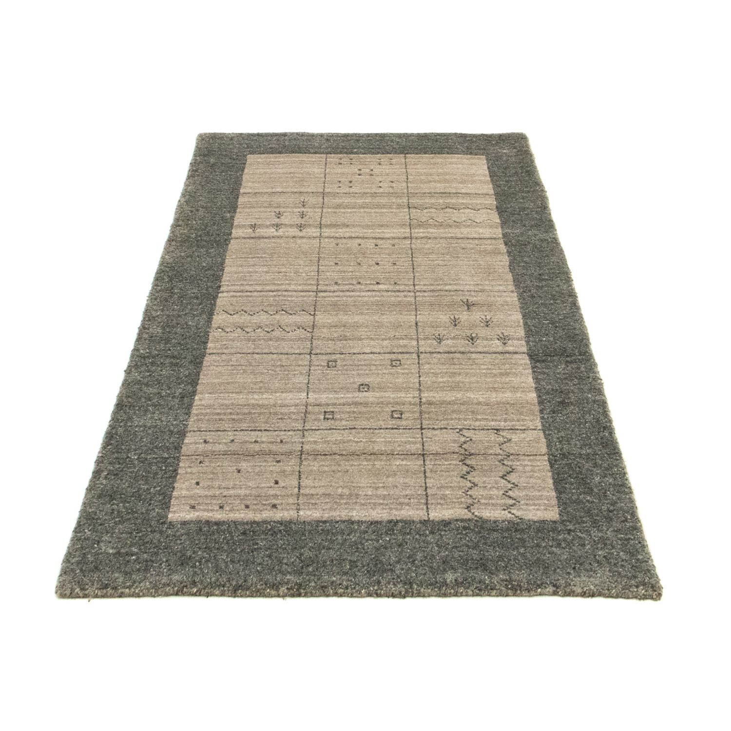 Tapis design - 140 x 70 cm - beige