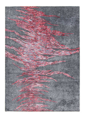 Tapis design - 200 x 140 cm - gris