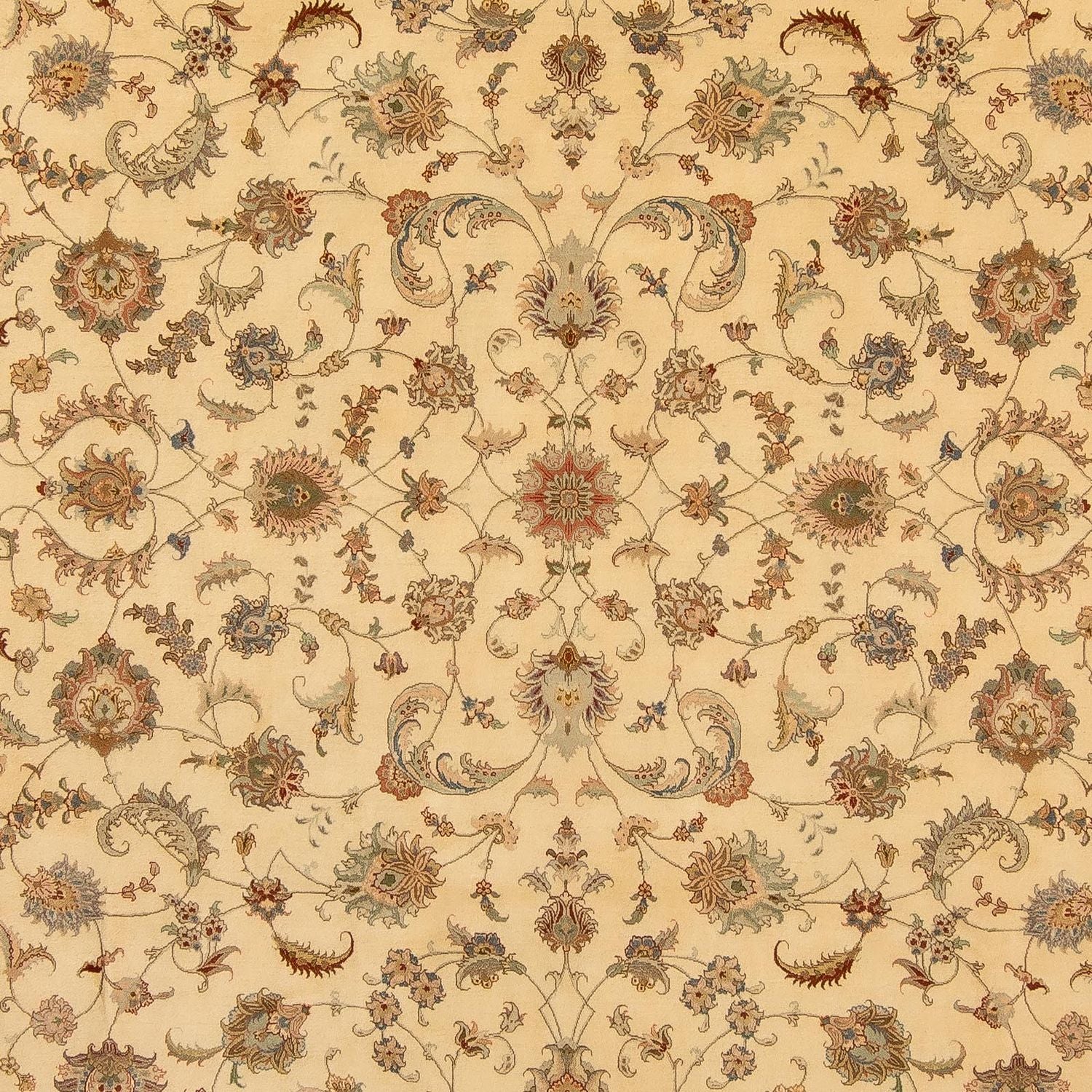 Tapis persan - Tabriz - Royal - 342 x 250 cm - beige