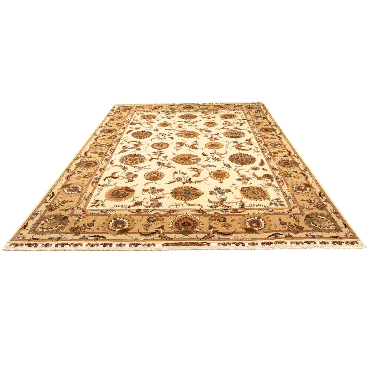 Tapis persan - Tabriz - Royal - 352 x 256 cm - beige