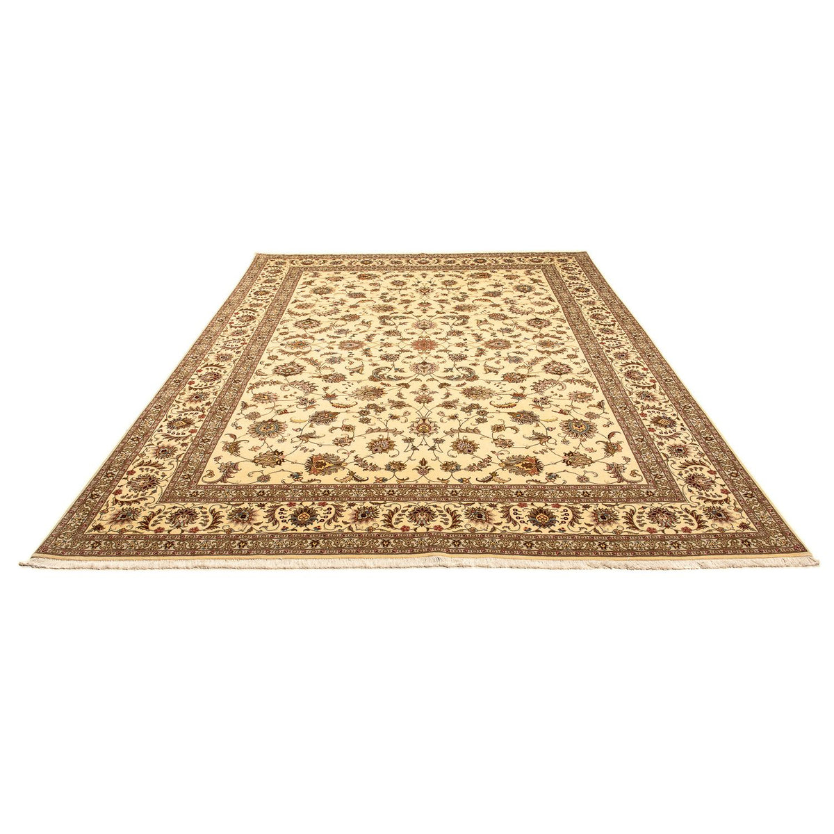 Tapis persan - Tabriz - Royal - 357 x 258 cm - beige