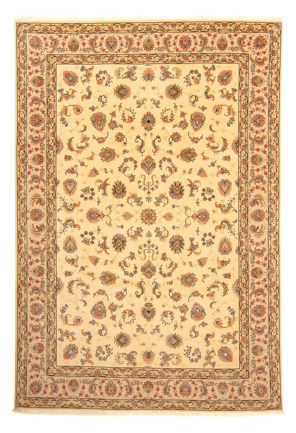 Tapis persan - Tabriz - Royal - 360 x 257 cm - beige