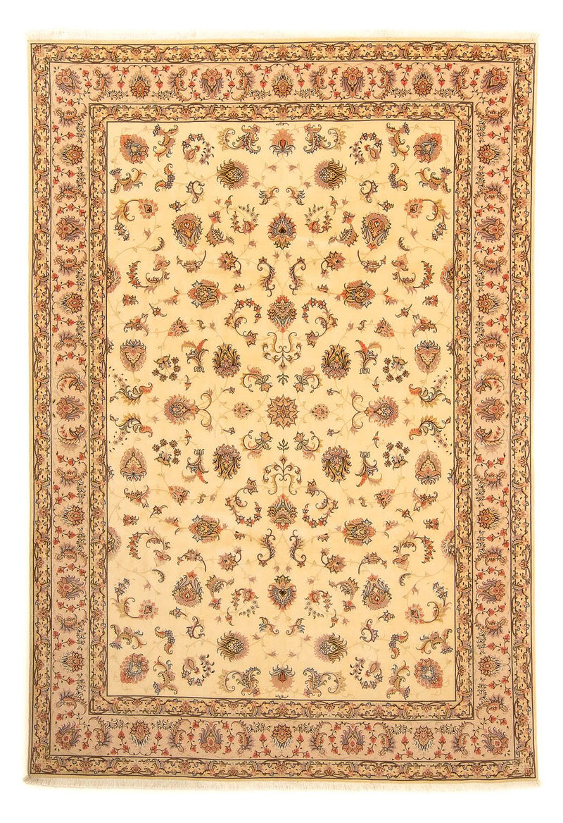 Tapis persan - Tabriz - Royal - 360 x 257 cm - beige