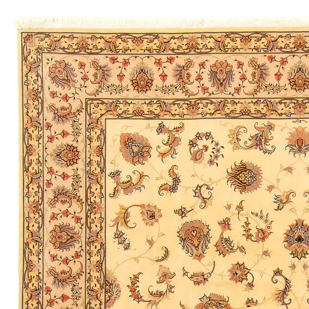 Tapis persan - Tabriz - Royal - 360 x 257 cm - beige