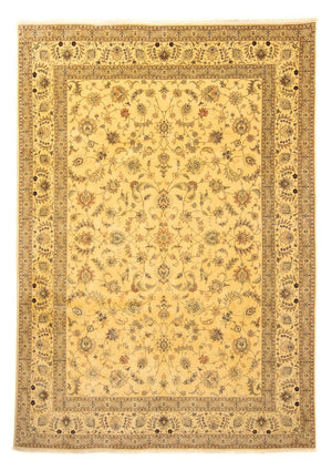 Tapis persan - Tabriz - Royal - 343 x 248 cm - or