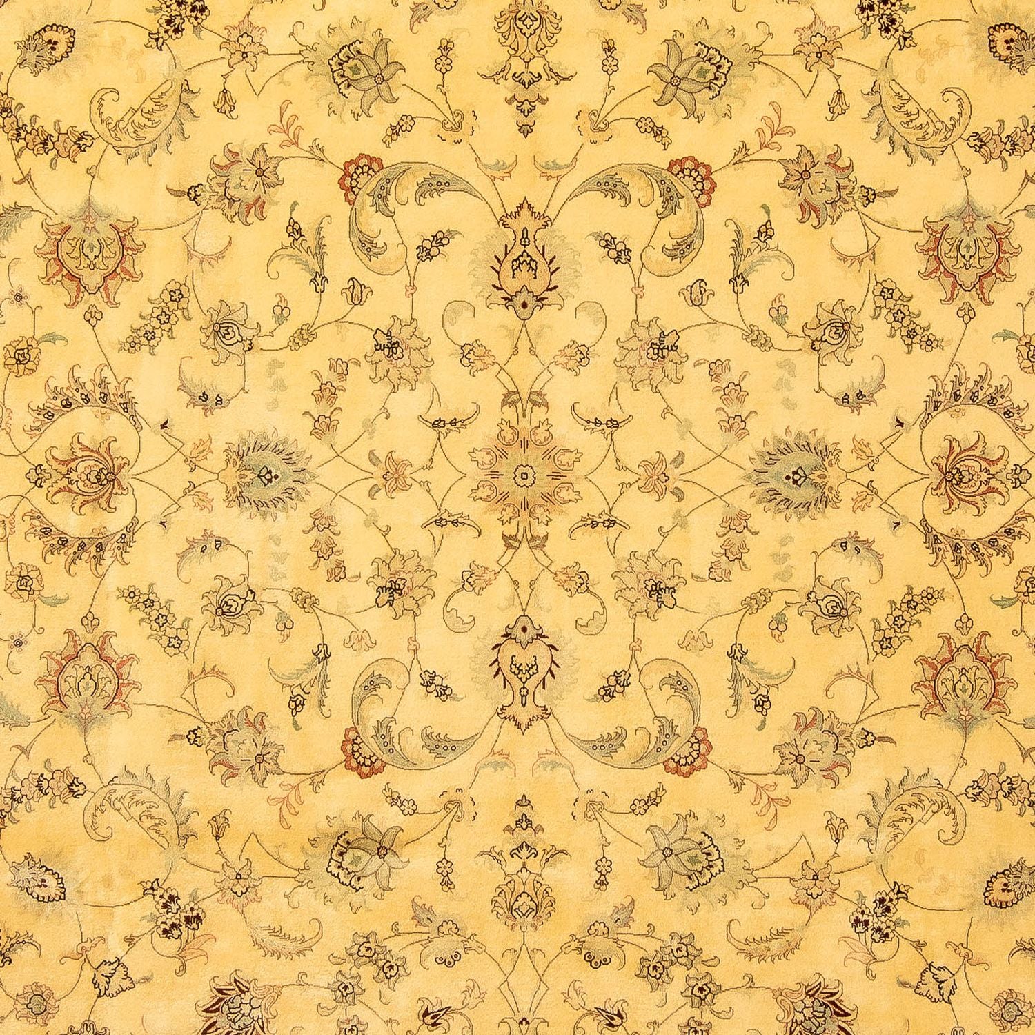 Tapis persan - Tabriz - Royal - 343 x 248 cm - or