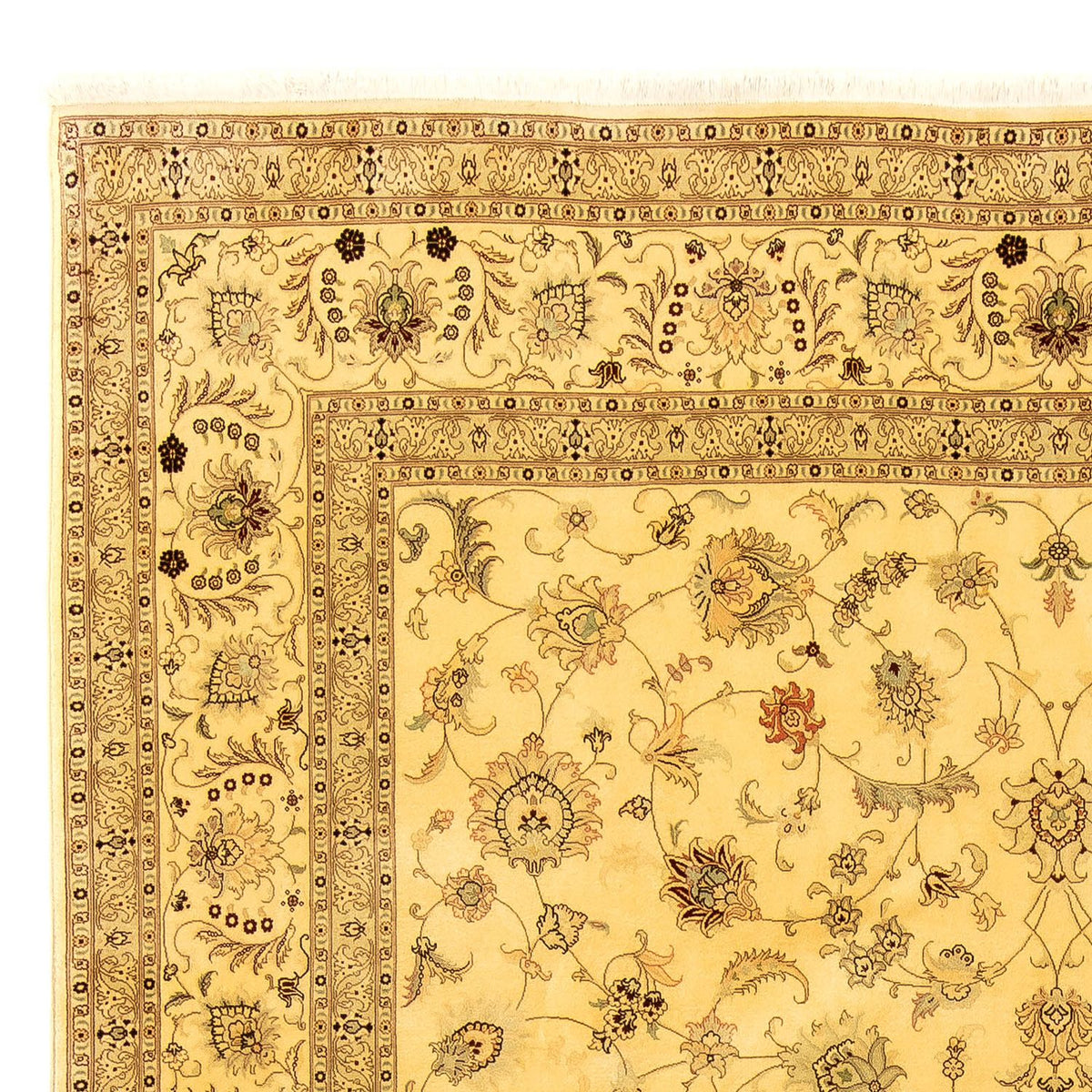 Tapis persan - Tabriz - Royal - 343 x 248 cm - or