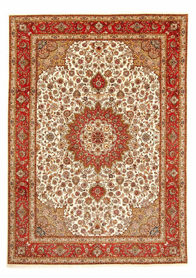 Tapis persan - Tabriz - Royal - 354 x 255 cm - beige