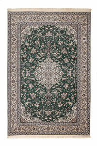 Tapis persan - Nain - Premium - 307 x 206 cm - vert
