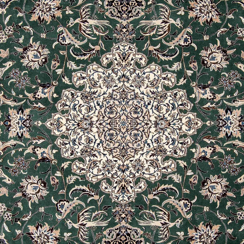 Tapis persan - Nain - Premium - 307 x 206 cm - vert