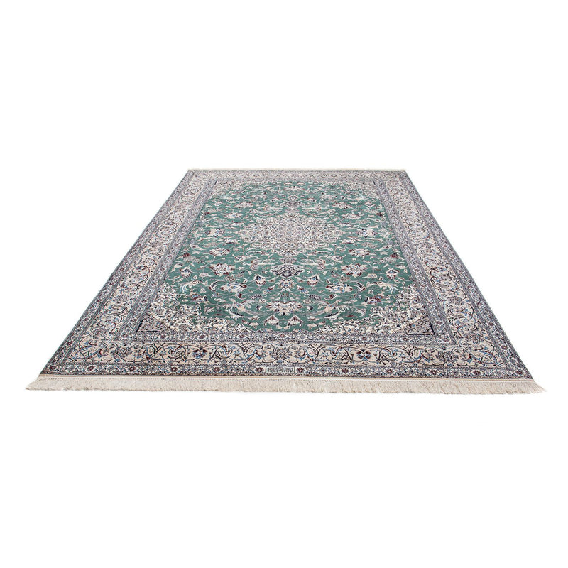 Tapis persan - Nain - Premium - 307 x 206 cm - vert