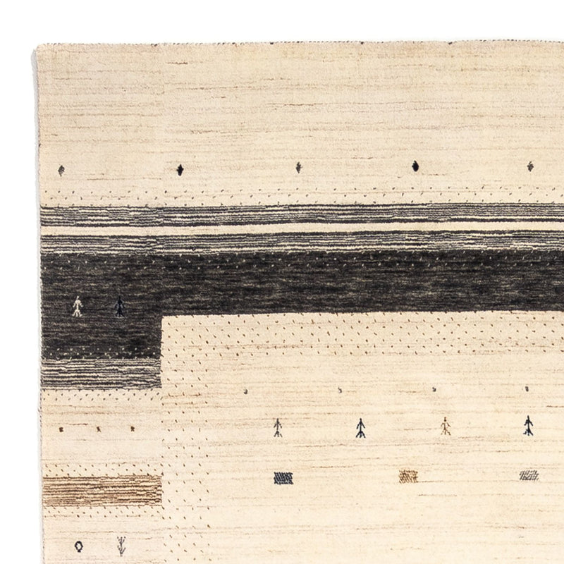 Tapis Gabbeh - Loribaft Persan - 303 x 201 cm - beige
