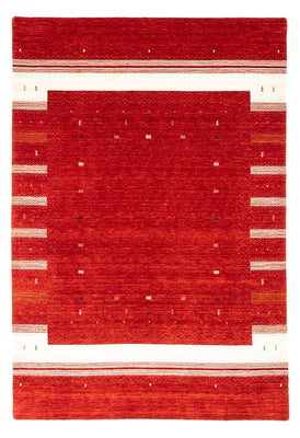 Tapis Gabbeh - Loribaft Persan - 304 x 206 cm - rouge
