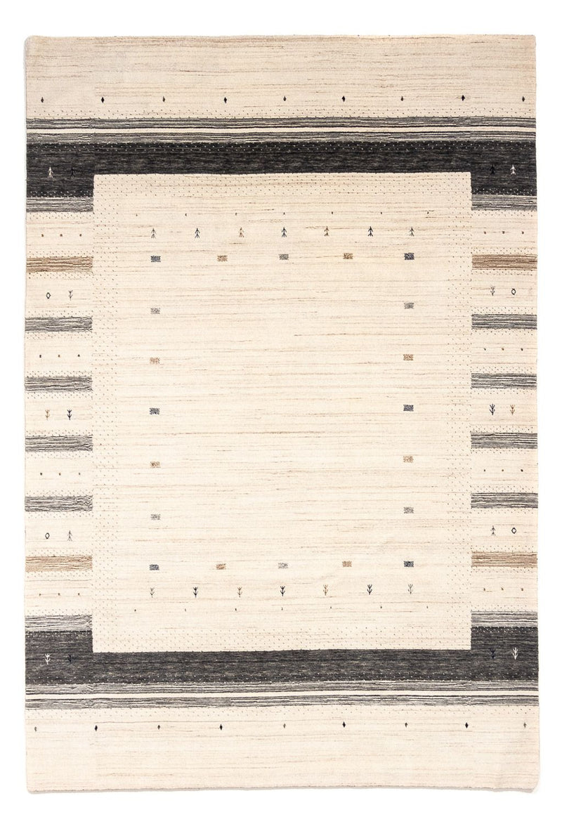 Tapis Gabbeh - Loribaft Persan - 304 x 207 cm - beige