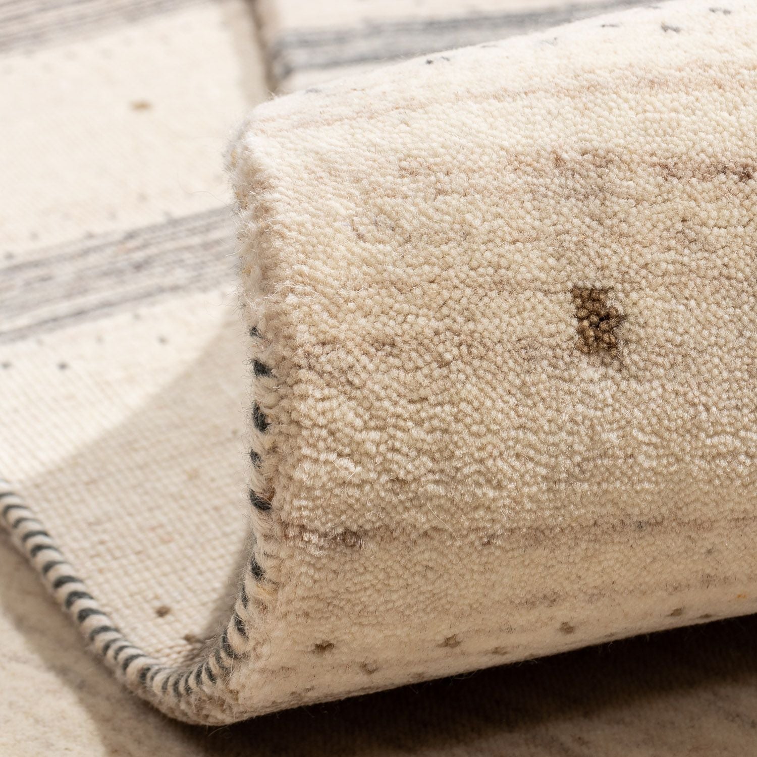 Tapis Gabbeh - Loribaft Persan - 304 x 207 cm - beige