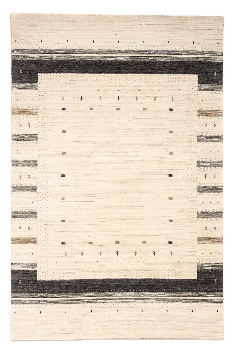 Tapis Gabbeh - Loribaft Persan - 304 x 201 cm - beige