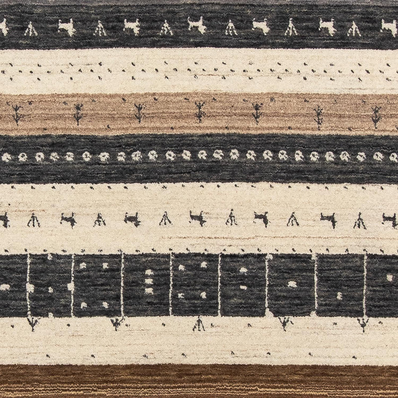 Tapis design - 204 x 145 cm - beige