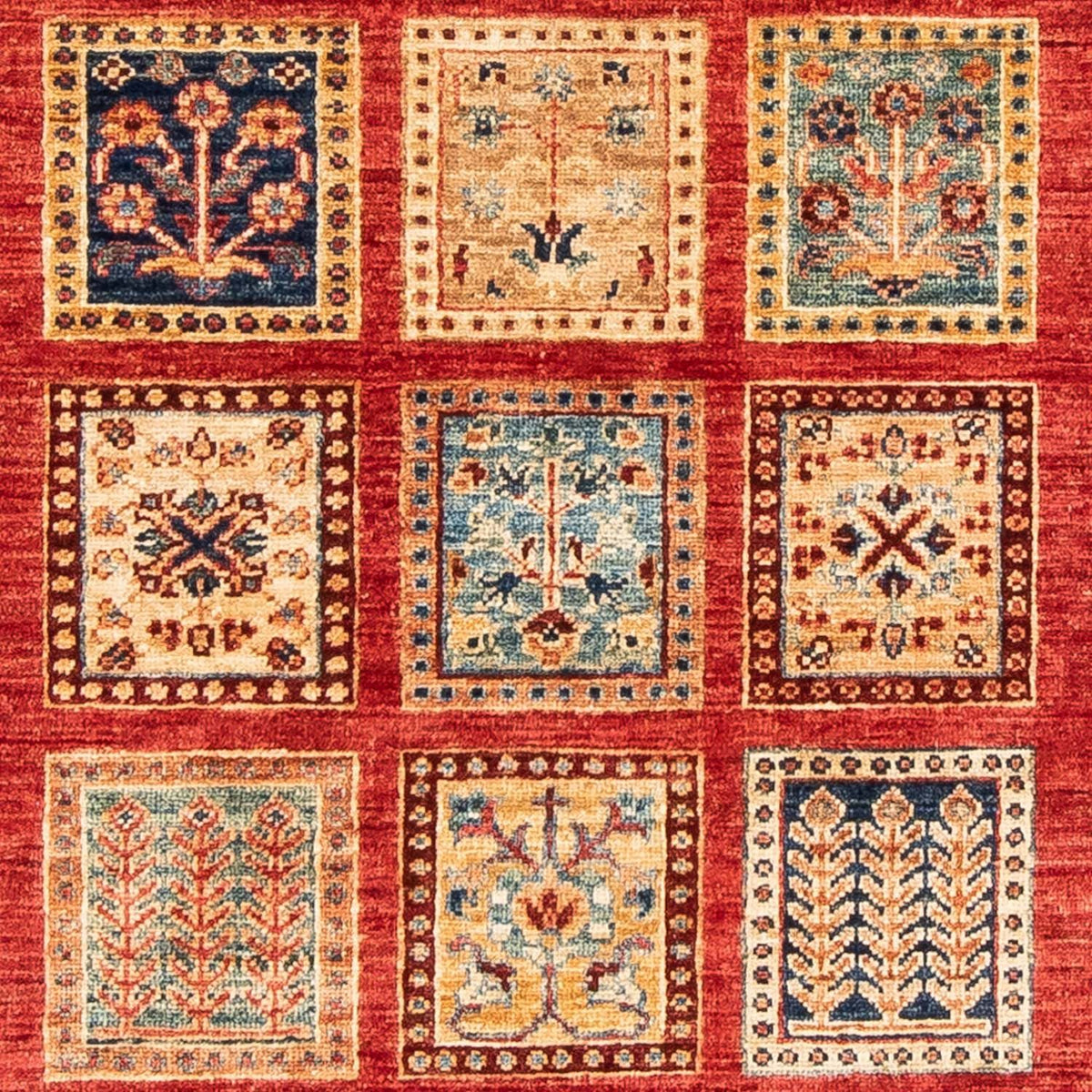 Tapis de couloir Tapis Ziegler - 245 x 75 cm - rouge