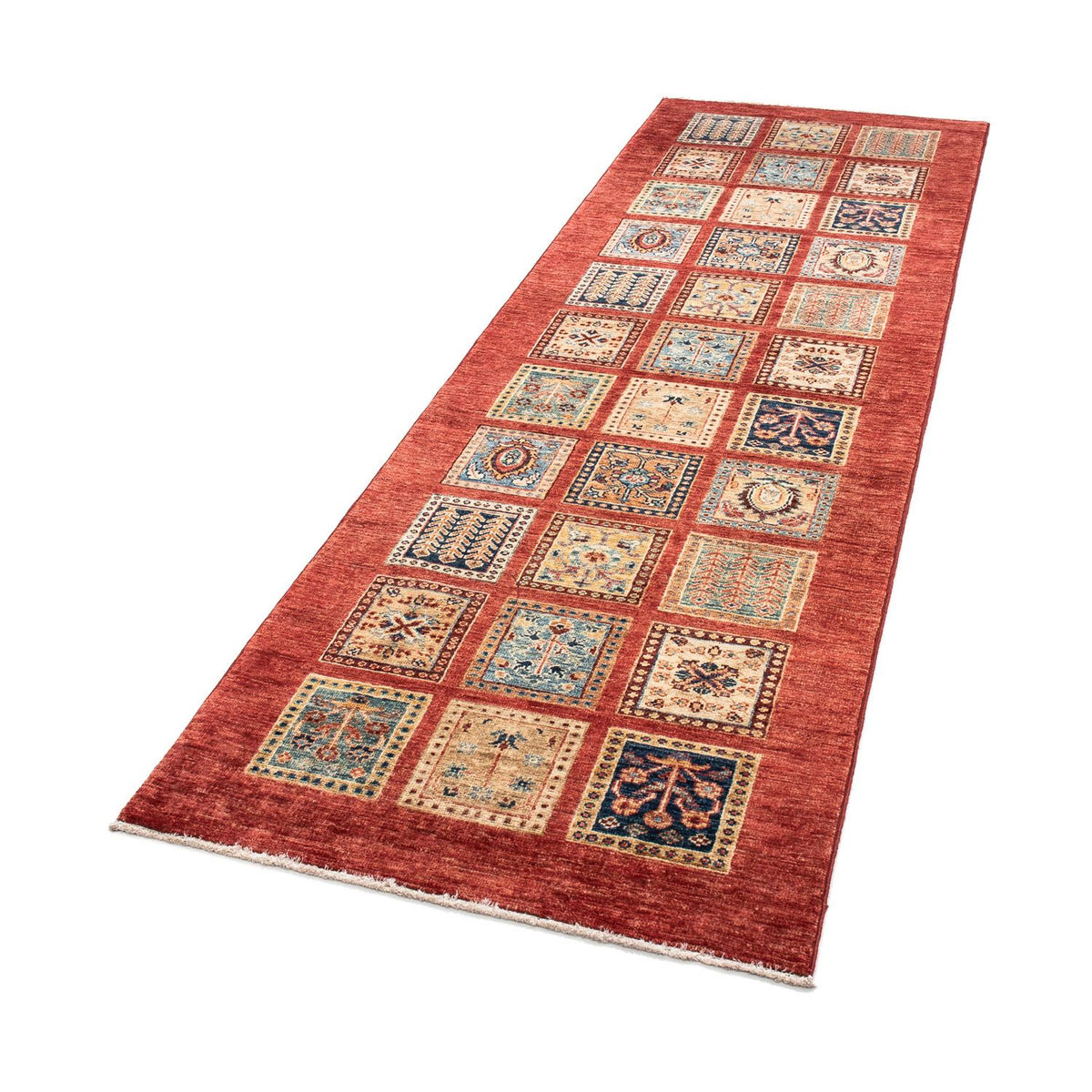 Tapis de couloir Tapis Ziegler - 245 x 75 cm - rouge