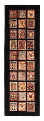 Tapis de couloir Tapis Ziegler - 245 x 78 cm - bleu foncé