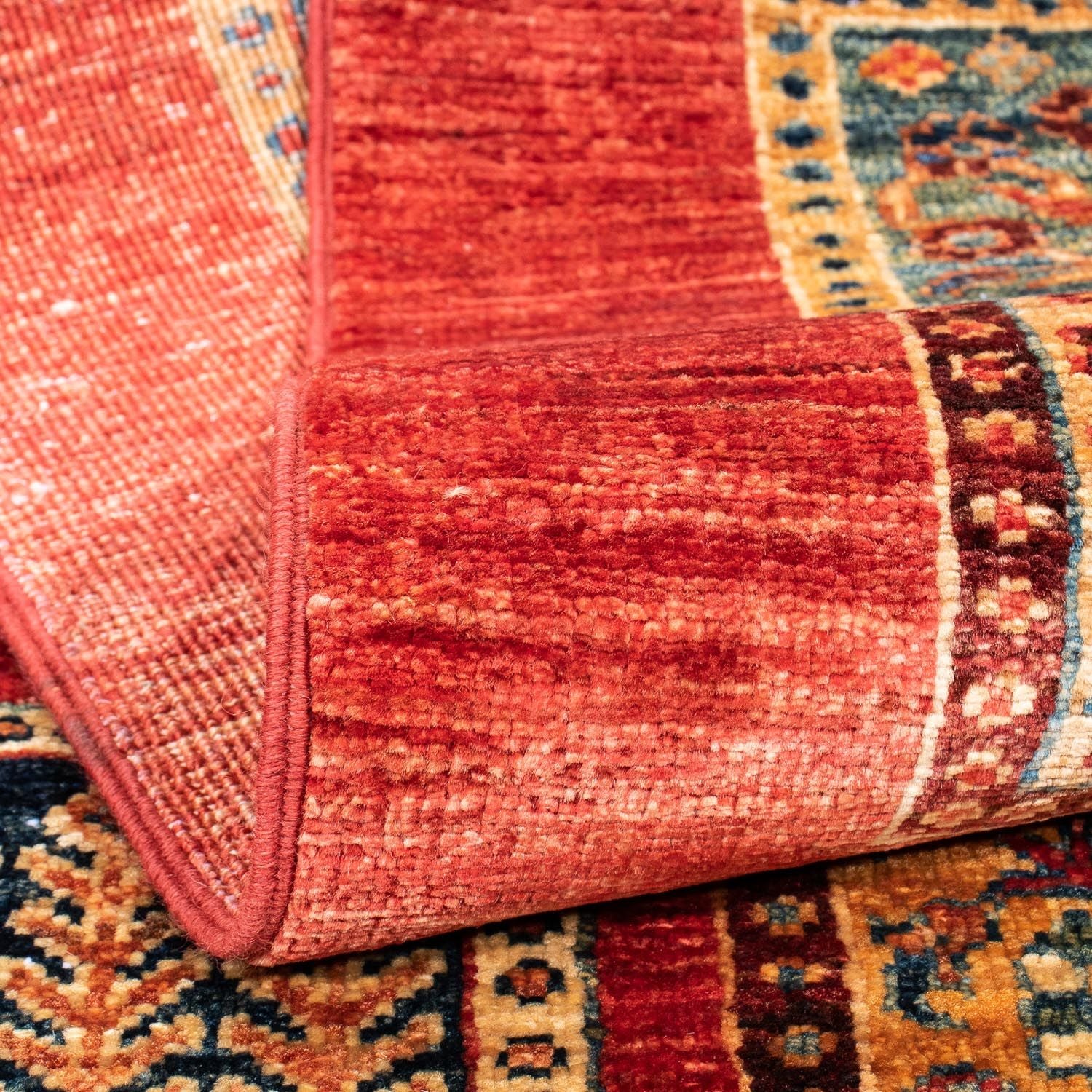 Tapis de couloir Tapis Ziegler - 246 x 73 cm - rouge