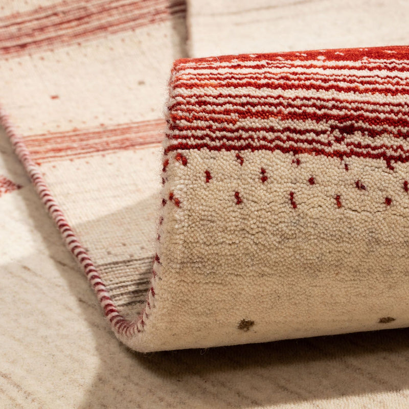 Tapis Gabbeh - Loribaft Persan - 298 x 203 cm - beige