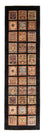 Tapis de couloir Tapis Ziegler - 246 x 69 cm - bleu foncé