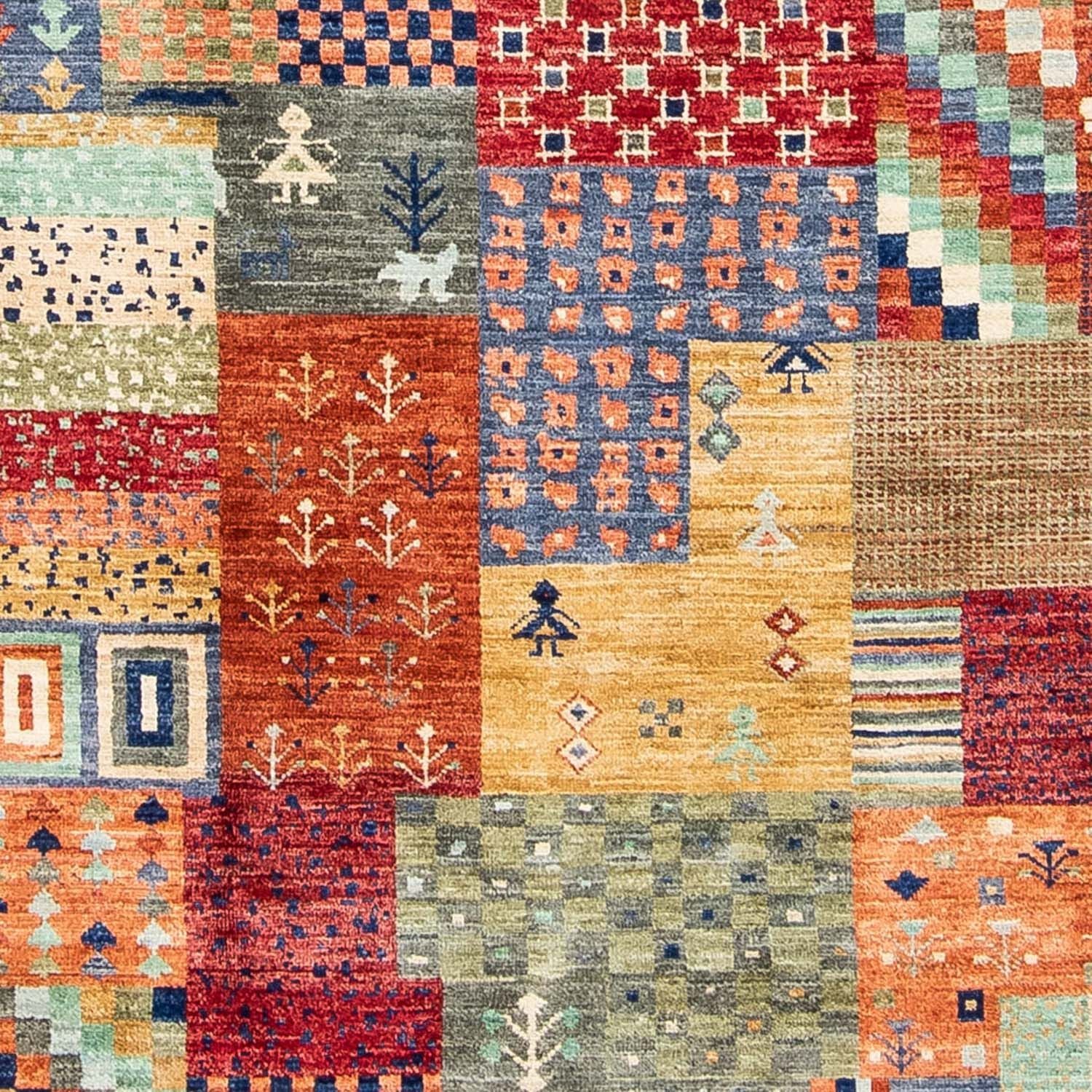 Tapis Gabbeh - Loribaft Persan - 294 x 197 cm - multicolore