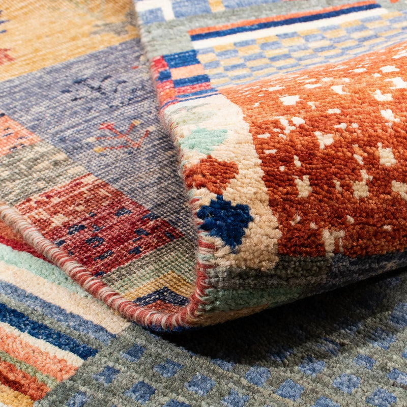 Tapis Gabbeh - Loribaft Persan - 294 x 197 cm - multicolore