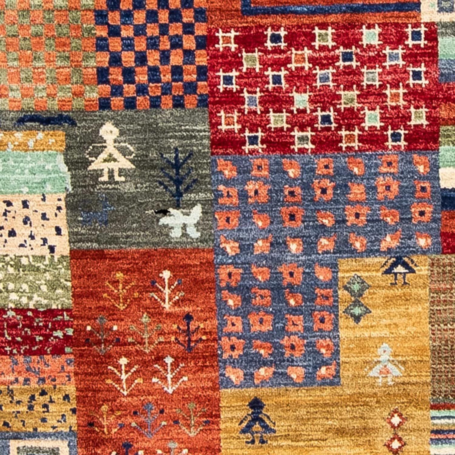 Tapis Gabbeh - Loribaft Persan - 290 x 200 cm - multicolore