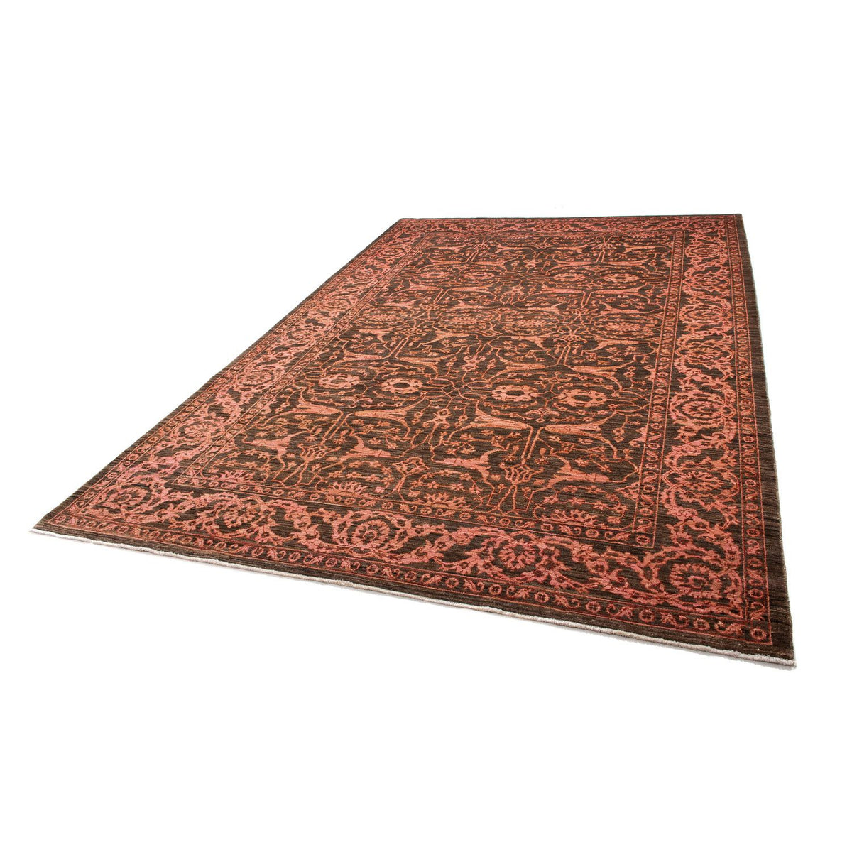 Tapis Ziegler - 306 x 206 cm - marron foncé